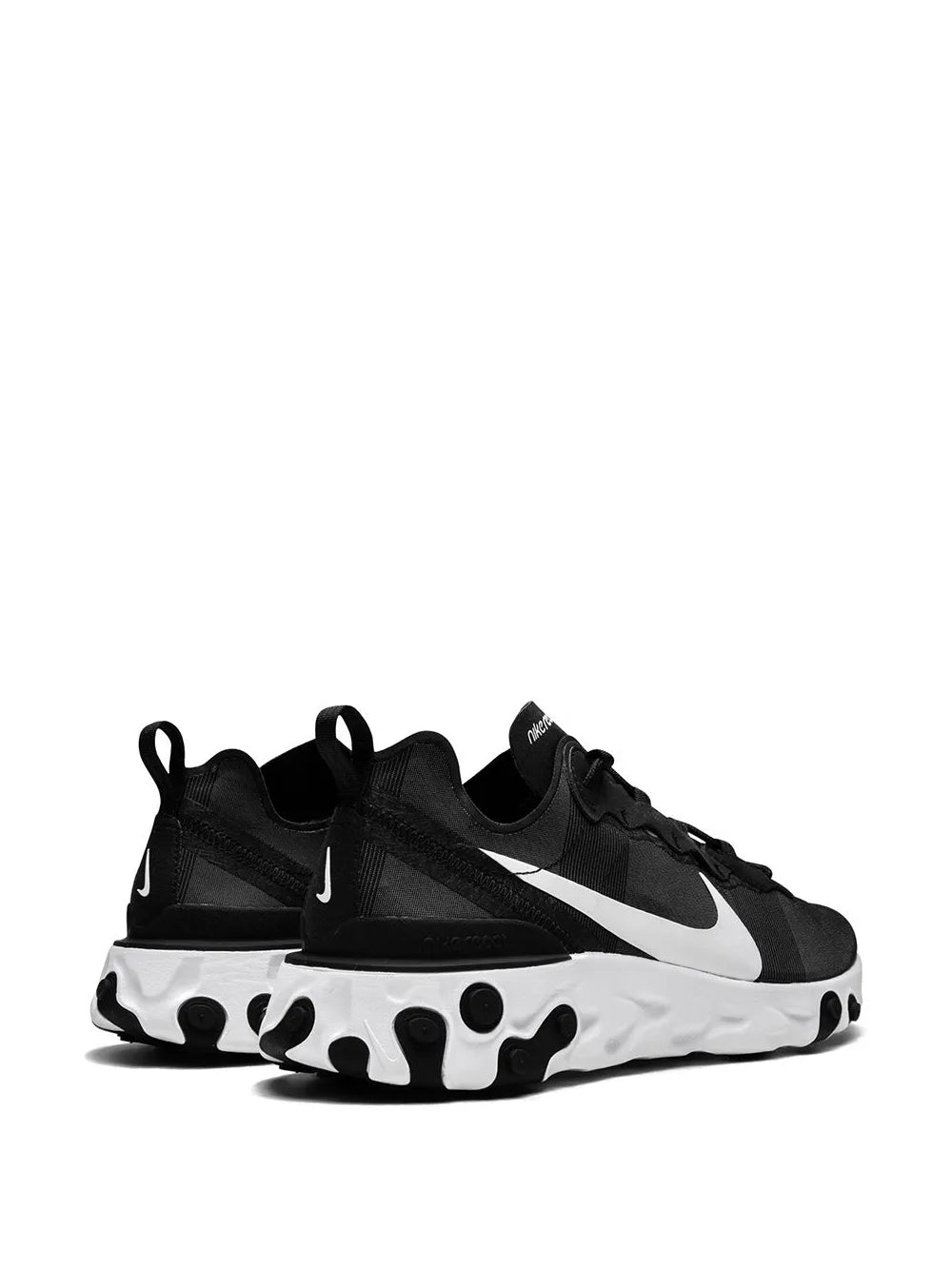 Nike React Element 55 Black/White Sneakers Grazuv Mart