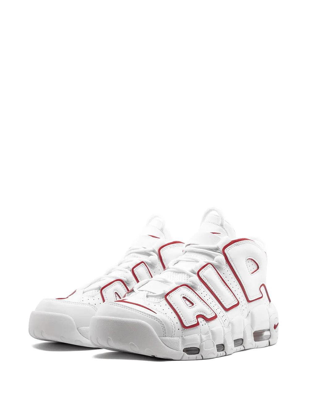 Nike Air More Uptempo 96 White/Varsity Red/White Sneakers Grazuv Mart