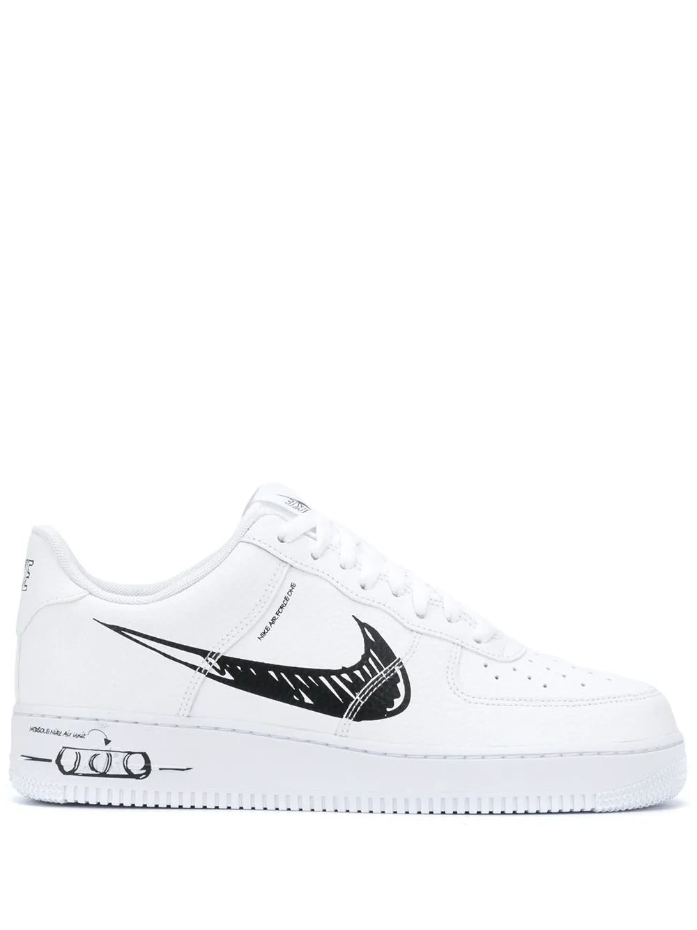 Nike Air Force 1 Low Lace-Up Sneakers Grazuv Mart