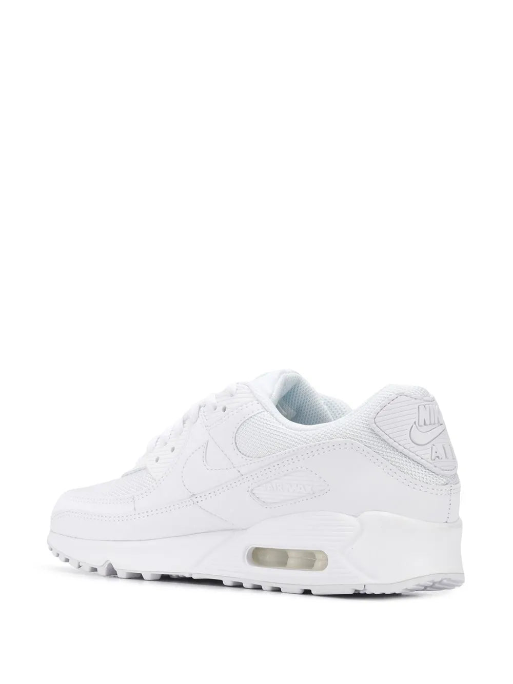 Nike Air Max 90 Triple White Sneakers Grazuv Mart