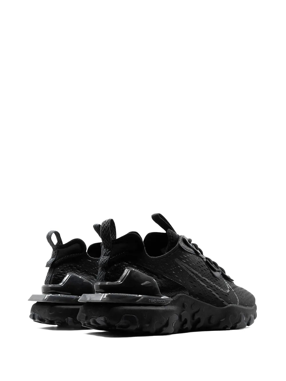 Nike React Vision Triple Black Sneakers Grazuv Mart