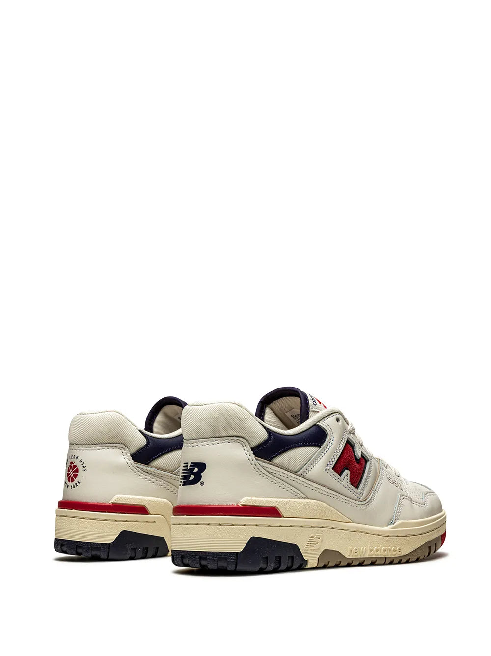 New Balance X Aim Leon Dore 550 White/Navy/Red Sneakers Grazuv Mart