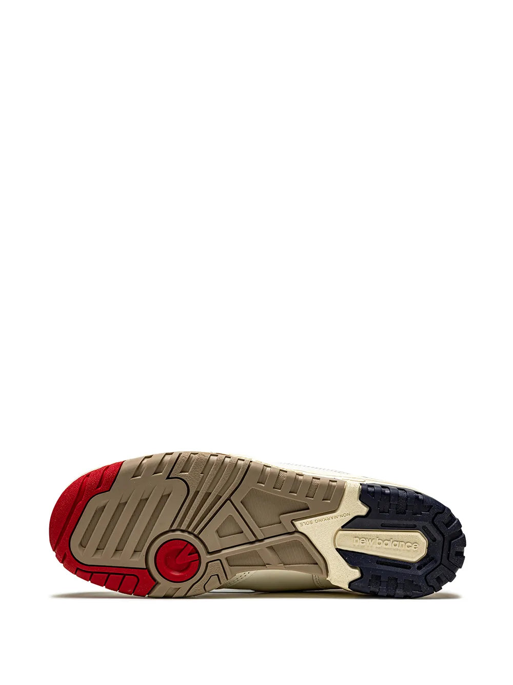 New Balance X Aim Leon Dore 550 White/Navy/Red Sneakers Grazuv Mart
