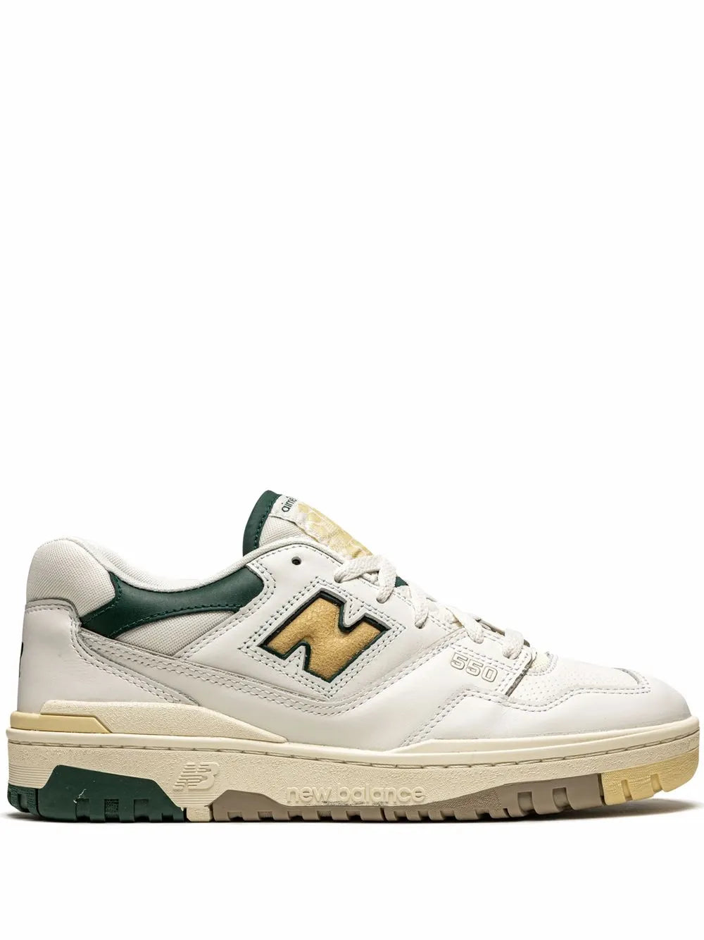 New Balance X Aim Leon Dore 550 Natural Green Sneakers Grazuv Mart