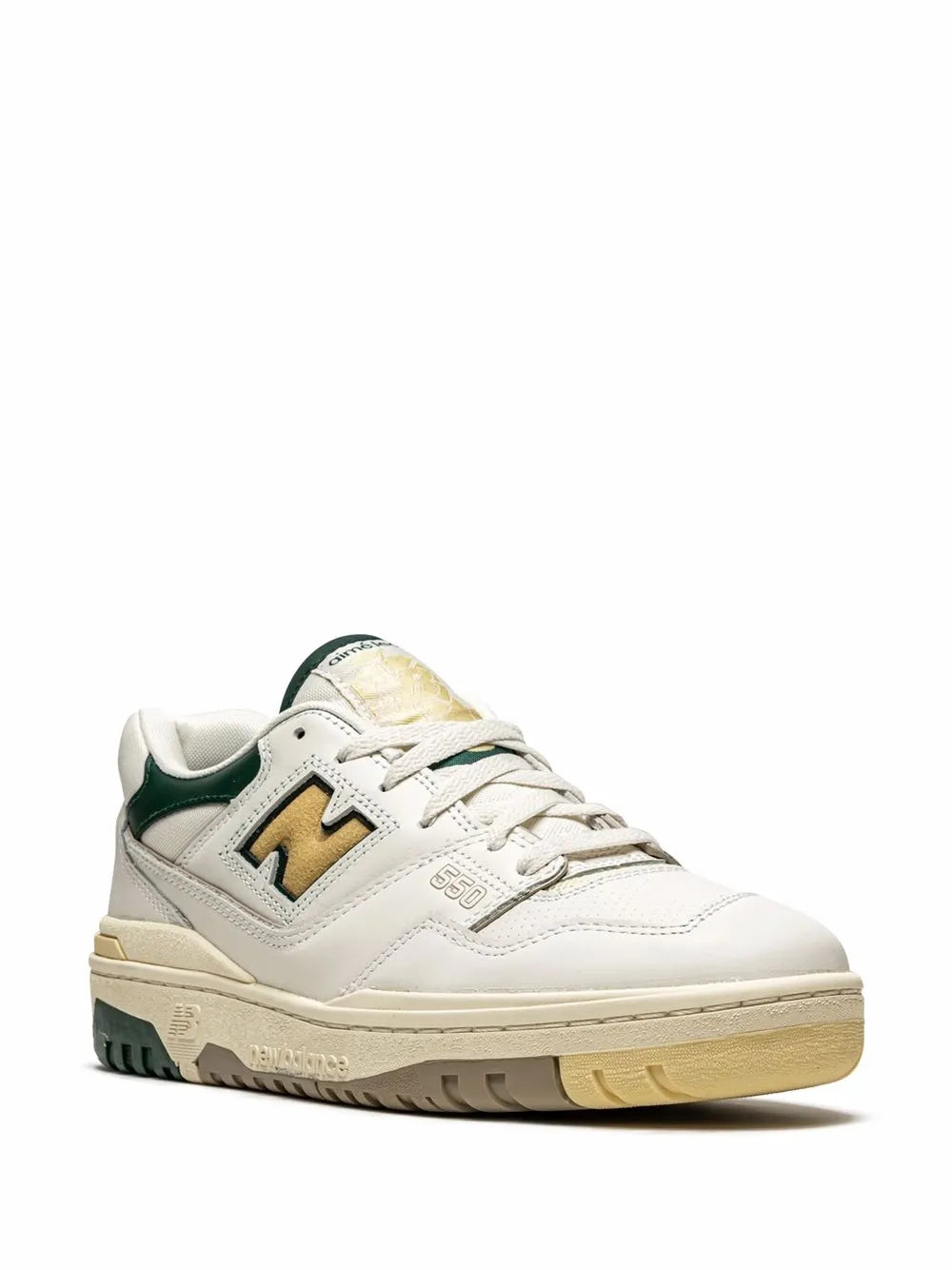 New Balance X Aim Leon Dore 550 Natural Green Sneakers Grazuv Mart