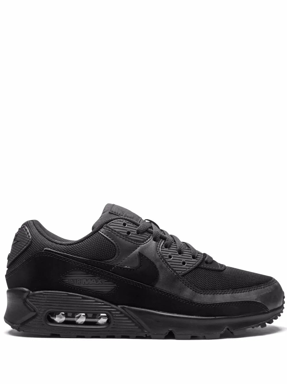 Nike Air Max 90 Recraft Triple Black Sneakers Grazuv Mart