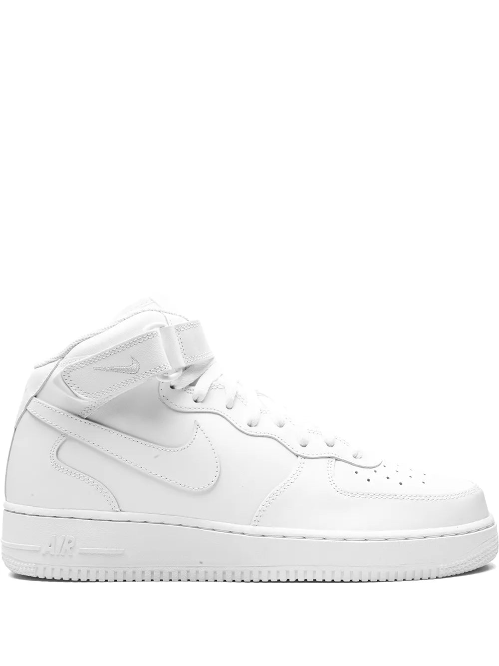 Nike Air Force 1 Mid 07 Triple White Sneakers Grazuv Mart