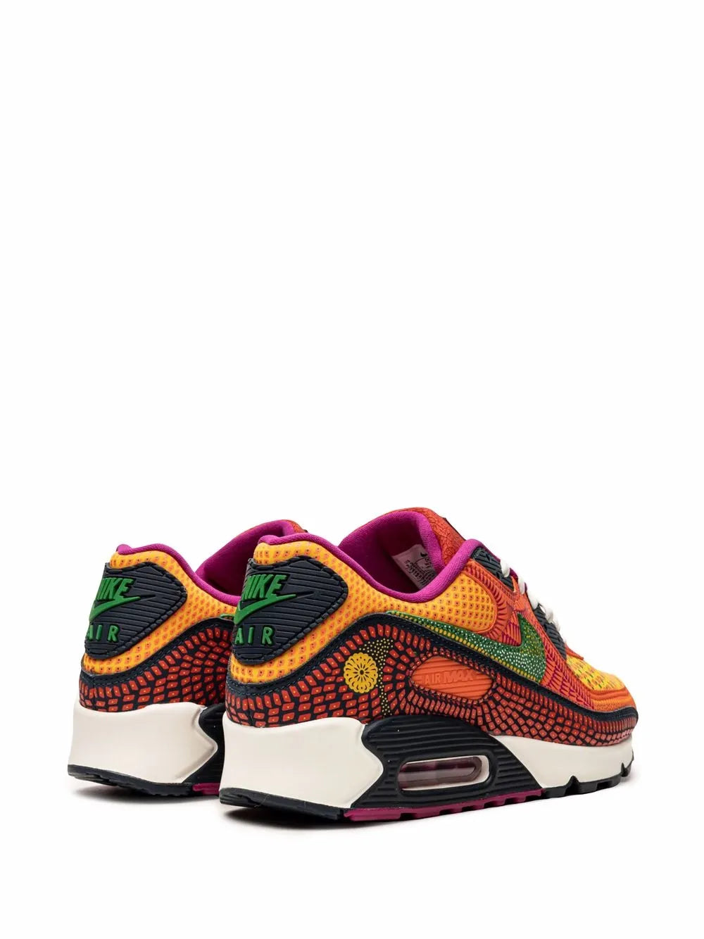 Nike Air Max 90 Dia De Los Muertos Low-Top Sneakers Grazuv Mart