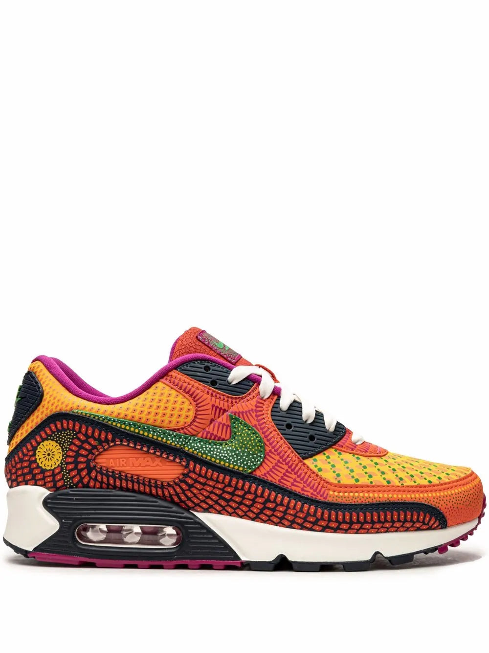 Nike Air Max 90 Dia De Los Muertos Low-Top Sneakers Grazuv Mart