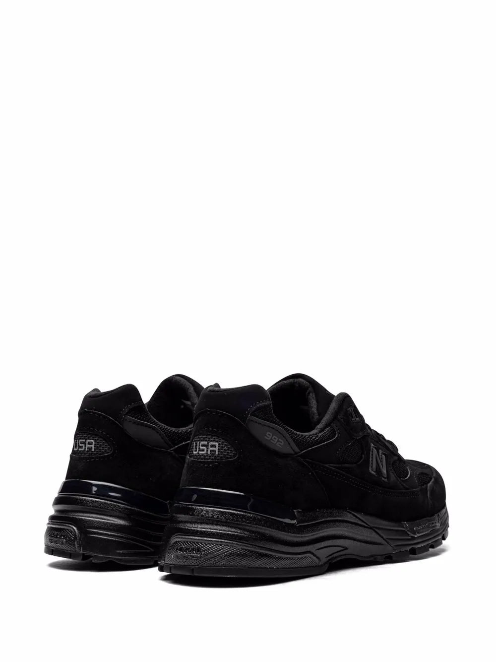 New Balance M992Ea Triple Black Sneakers Grazuv Mart