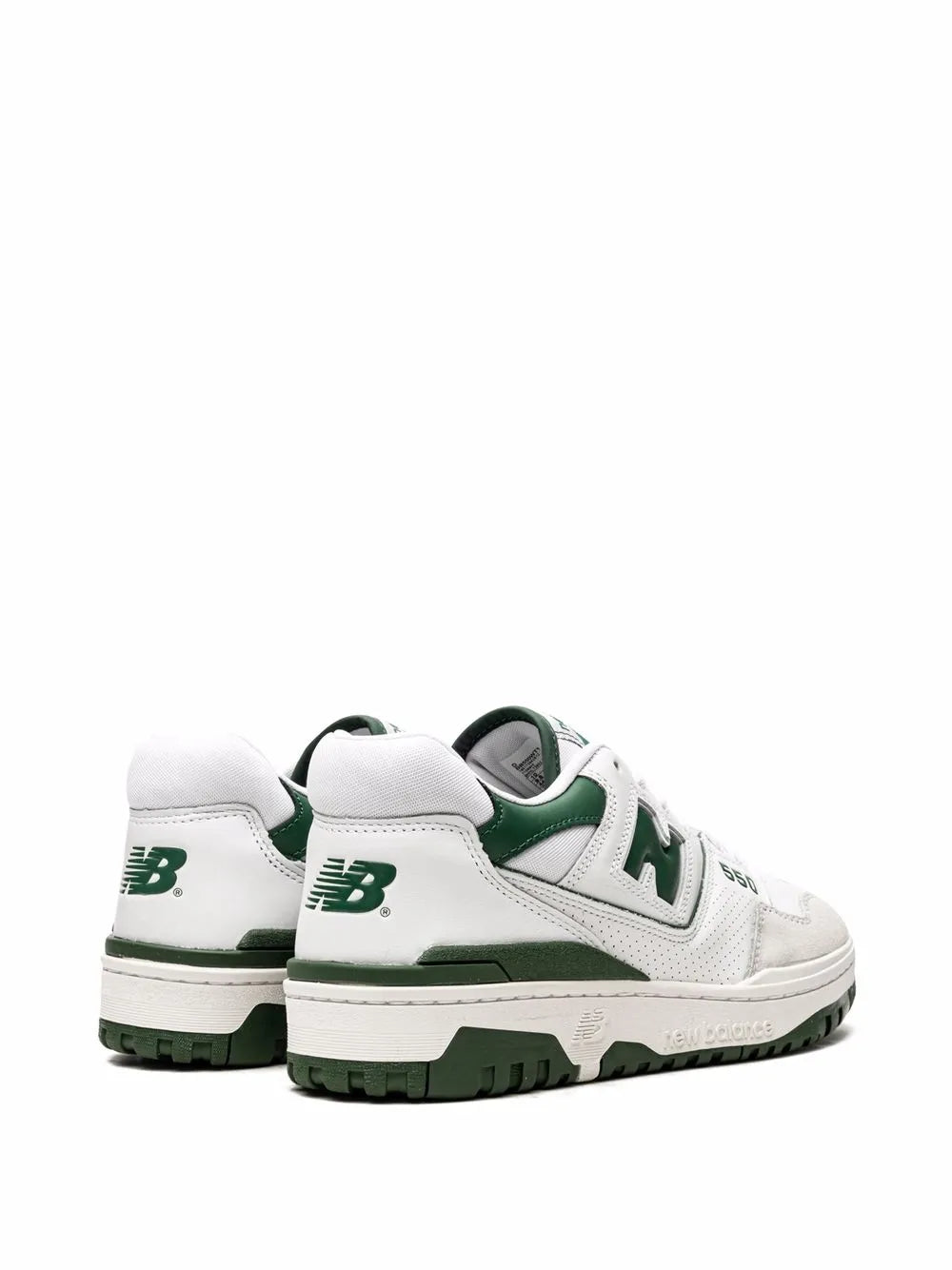 New Balance 550 White/Team Forest Green Sneakers Grazuv Mart