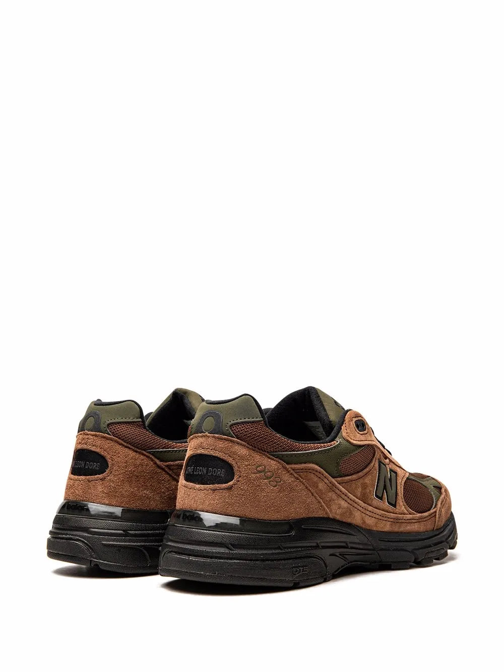 New Balance X Aim Leon Dore 993 Brown Sneakers Grazuv Mart