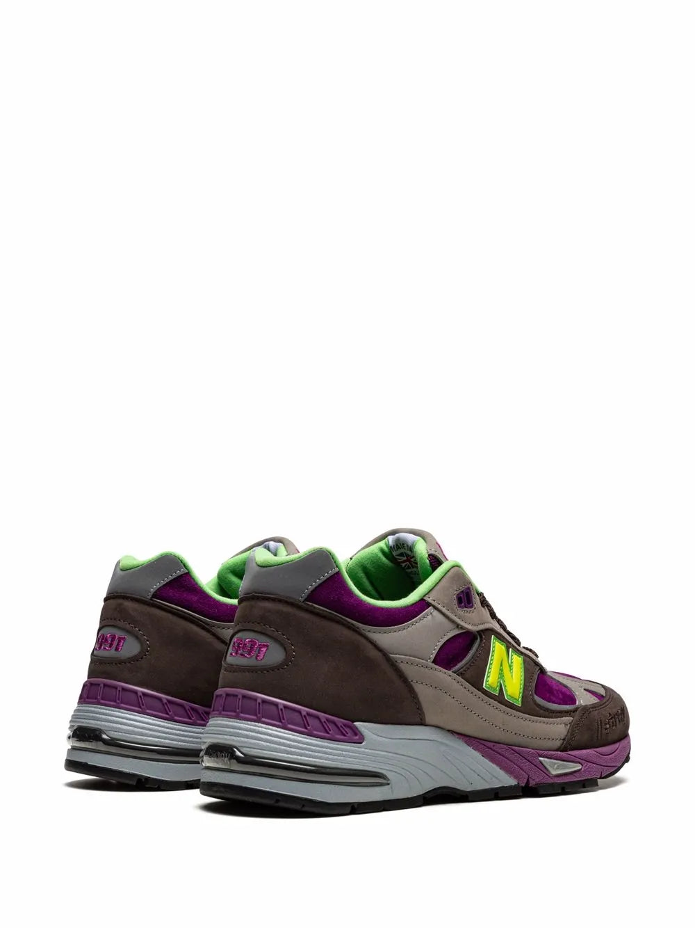 New Balance X Stray Rats 991 Brown Sneakers Grazuv Mart