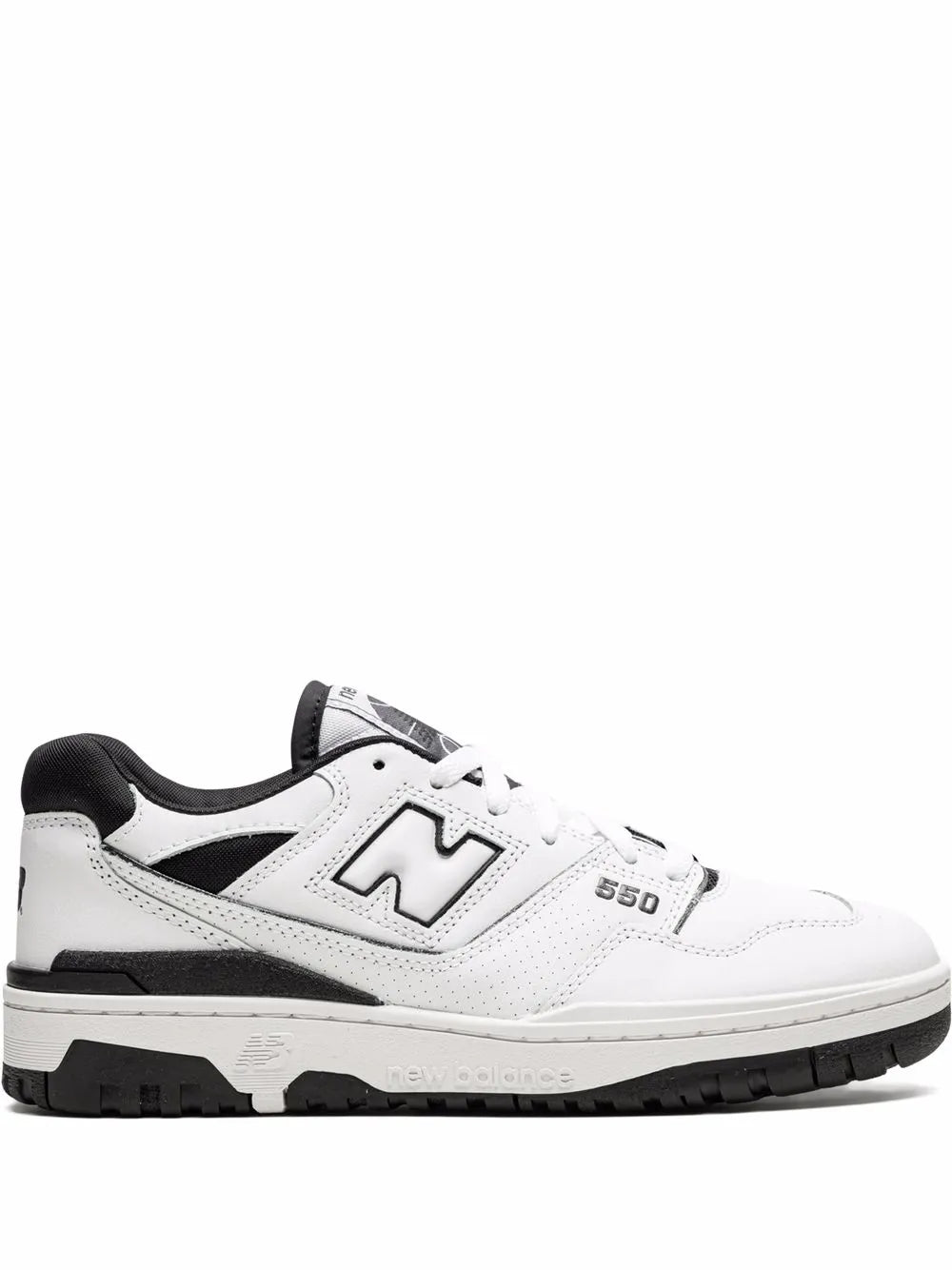 New Balance 550 White/Black Sneakers Grazuv Mart