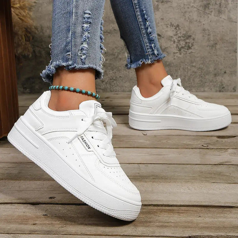 Womens Fashionable Casual Breathable Non-slip Sneakers.