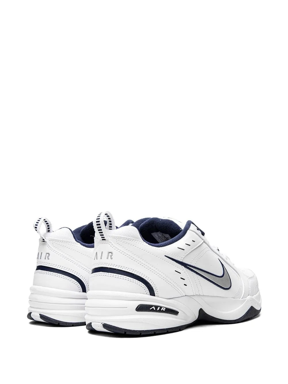Nike Air Monarch 4 White/Navy Sneakers Grazuv Mart