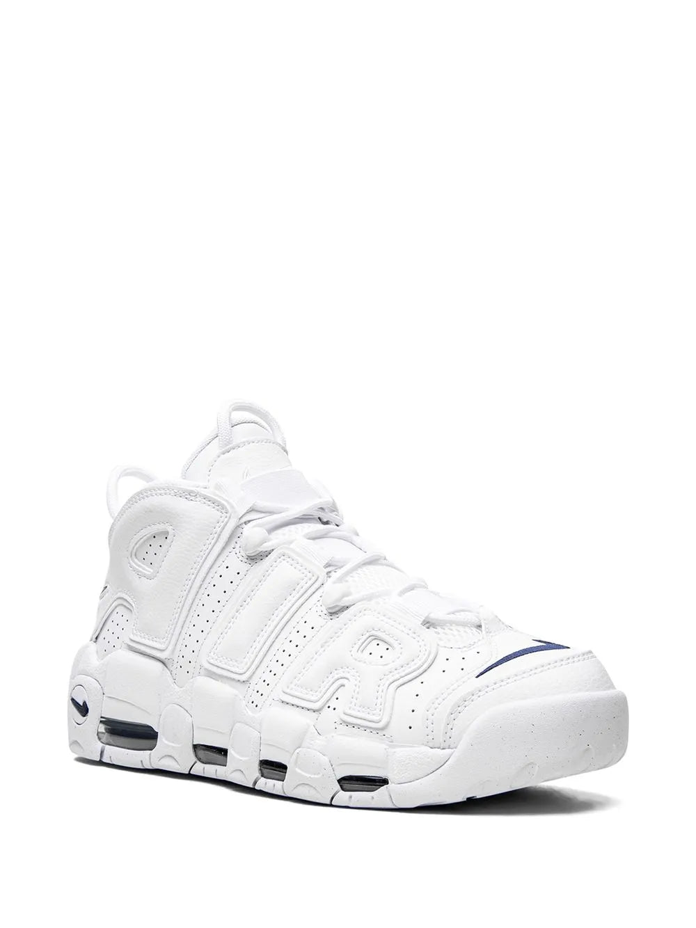 Nike Air More Uptempo White/Midnight Navy Sneakers Grazuv Mart