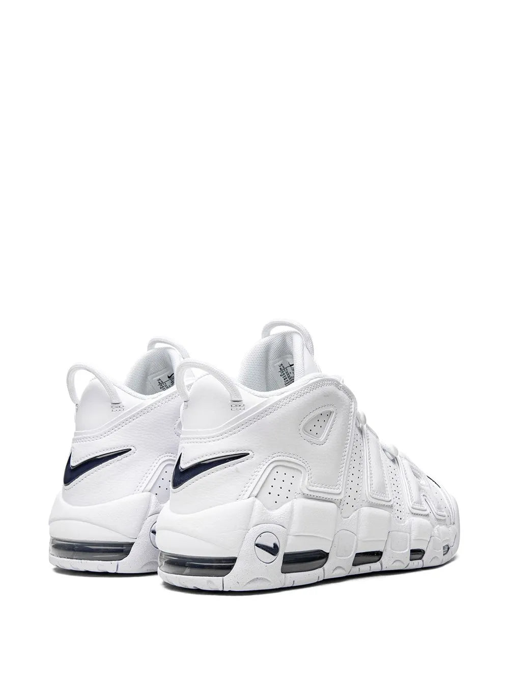Nike Air More Uptempo White/Midnight Navy Sneakers Grazuv Mart