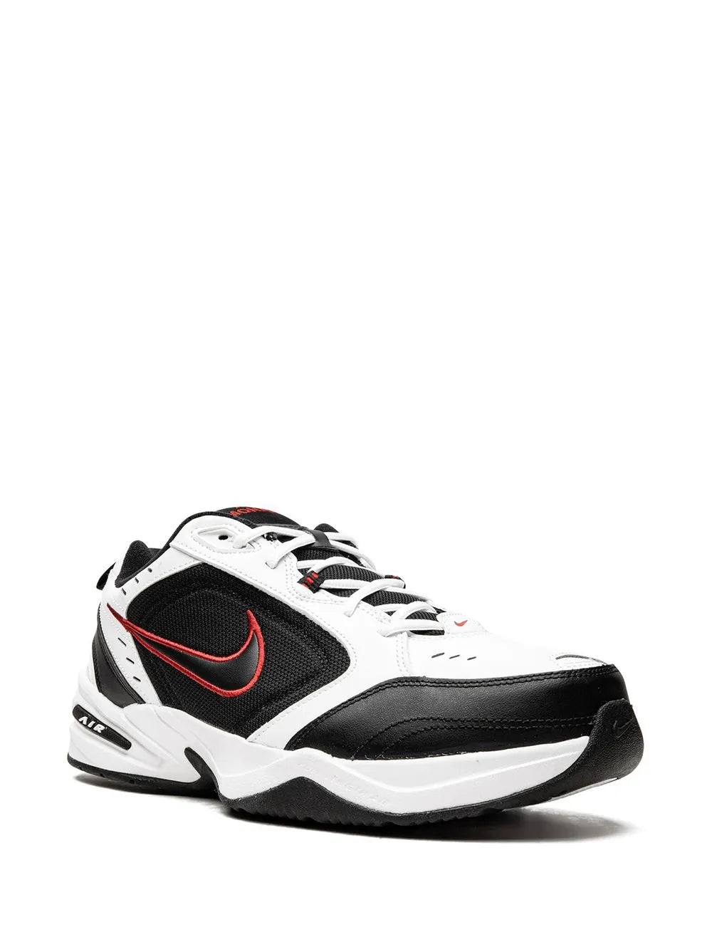 Nike Air Monarch 4 White/Black/Red Sneakers Grazuv Mart