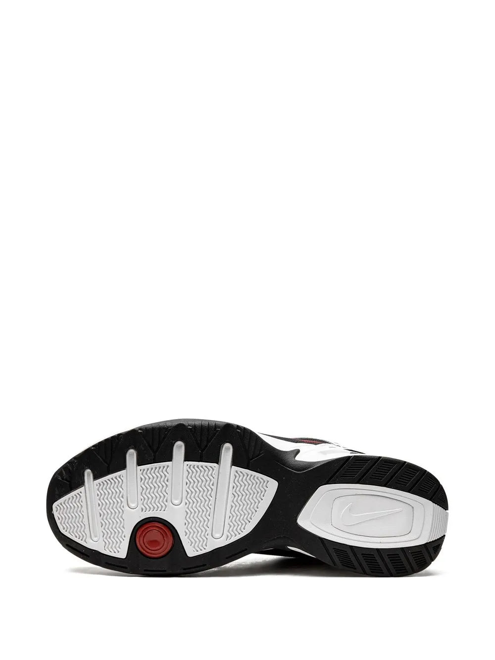 Nike Air Monarch 4 White/Black/Red Sneakers Grazuv Mart
