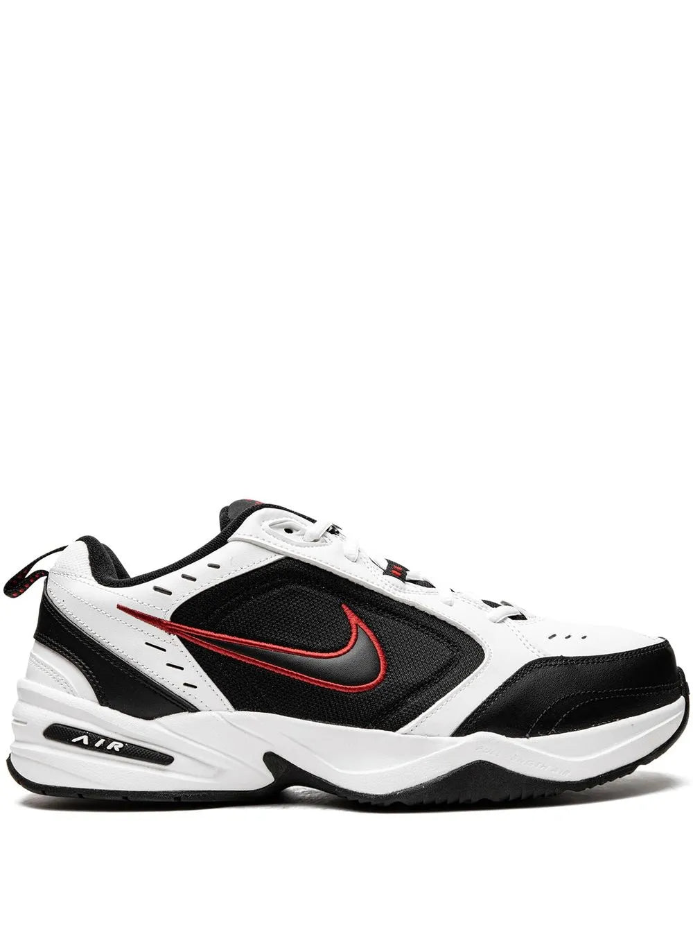 Nike Air Monarch 4 White/Black/Red Sneakers Grazuv Mart