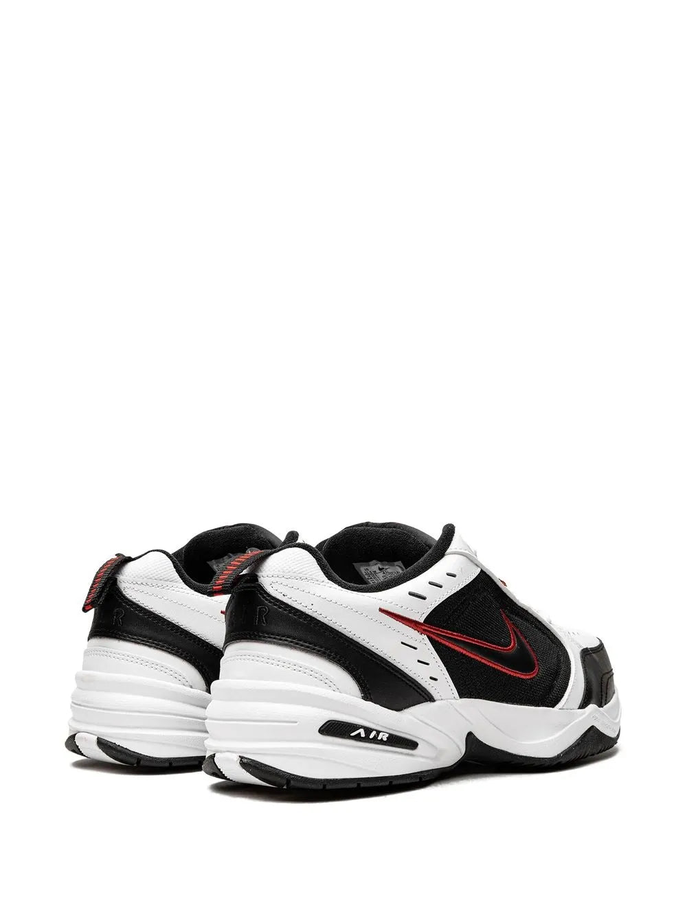 Nike Air Monarch 4 White/Black/Red Sneakers Grazuv Mart