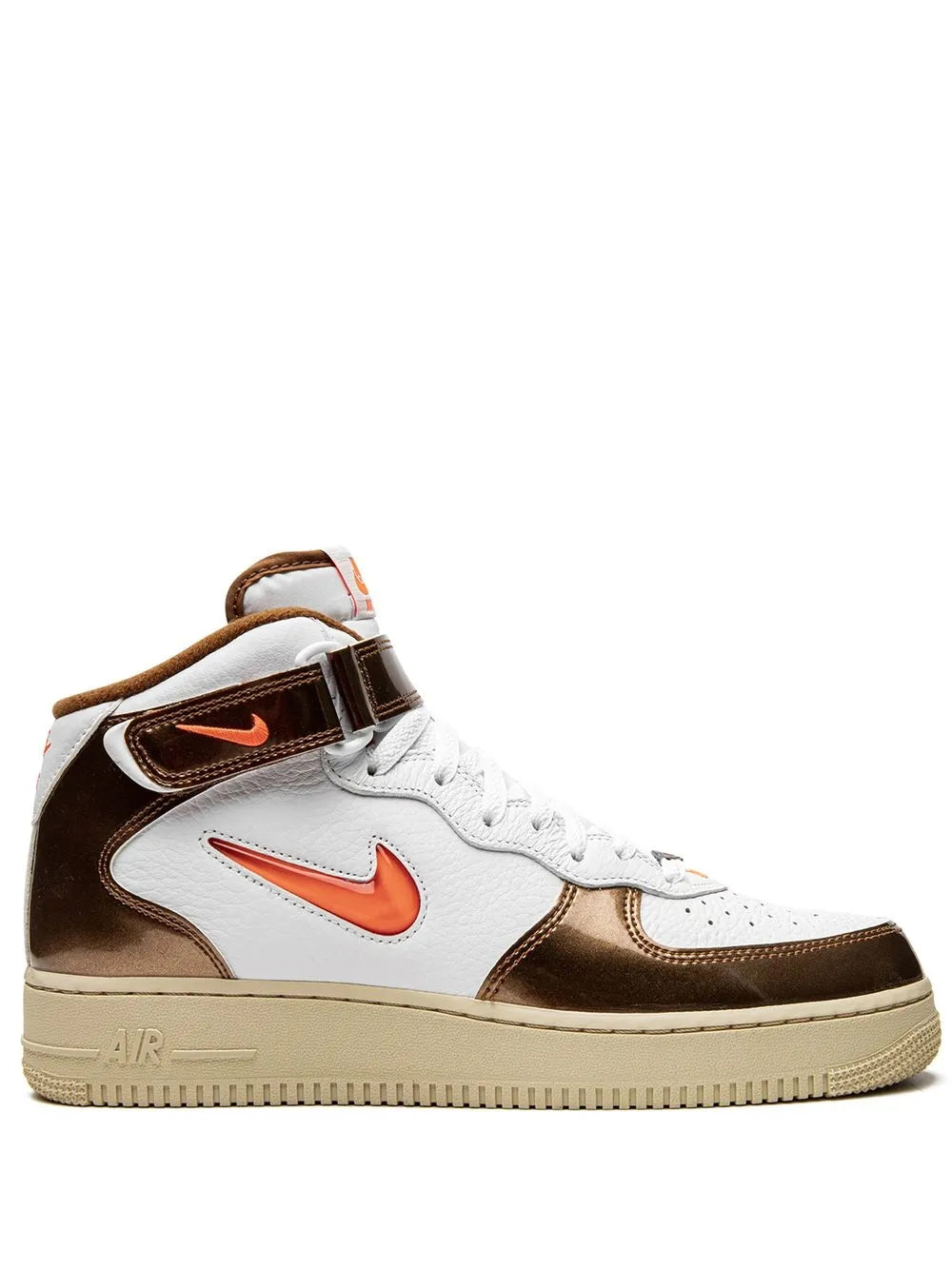 Nike Air Force 1 Mid Qs Ale Brown Sneakers Grazuv Mart