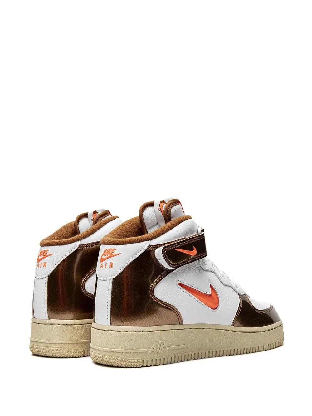 Nike Air Force 1 Mid Qs Ale Brown Sneakers Grazuv Mart