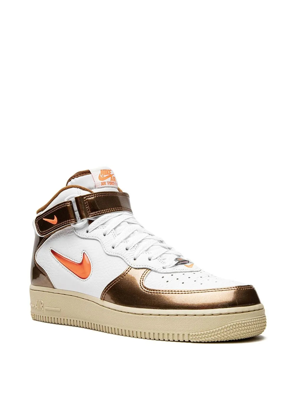 Nike Air Force 1 Mid Qs Ale Brown Sneakers Grazuv Mart