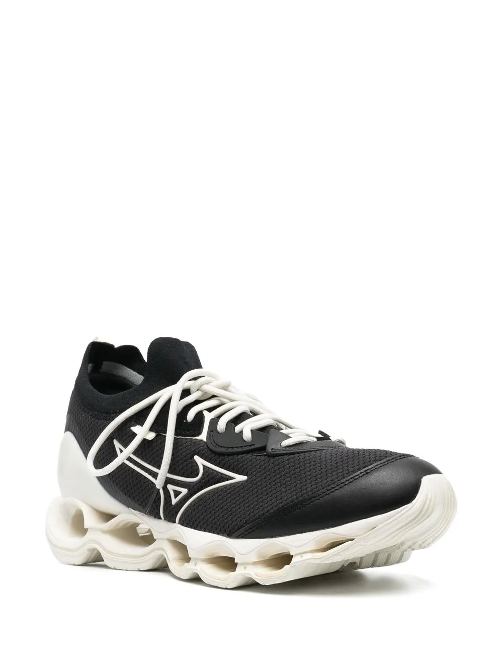Mizuno Side Logo-Detail Low-Top Sneakers Grazuv Mart