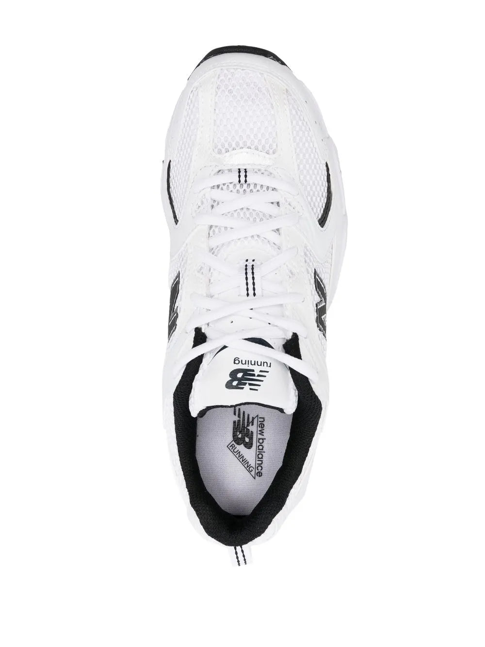 New Balance Logo-Patch Low-Top Sneakers Grazuv Mart