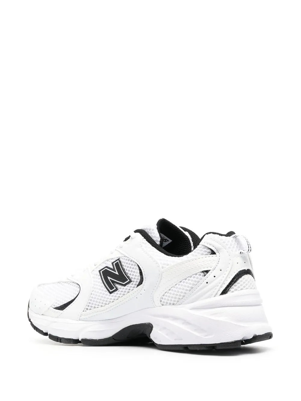 New Balance Logo-Patch Low-Top Sneakers Grazuv Mart