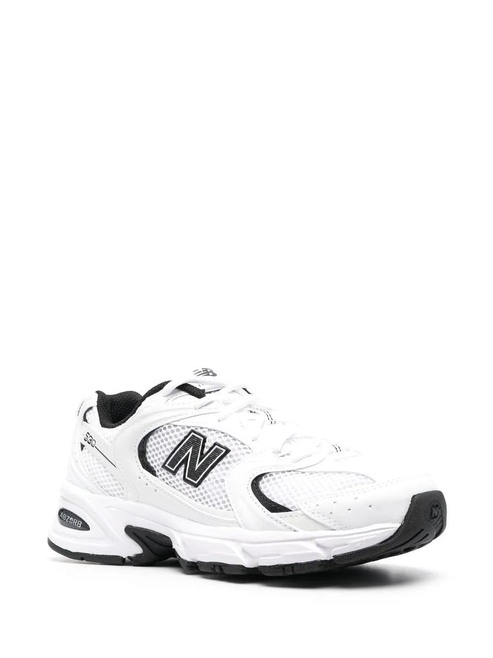 New Balance Logo-Patch Low-Top Sneakers Grazuv Mart