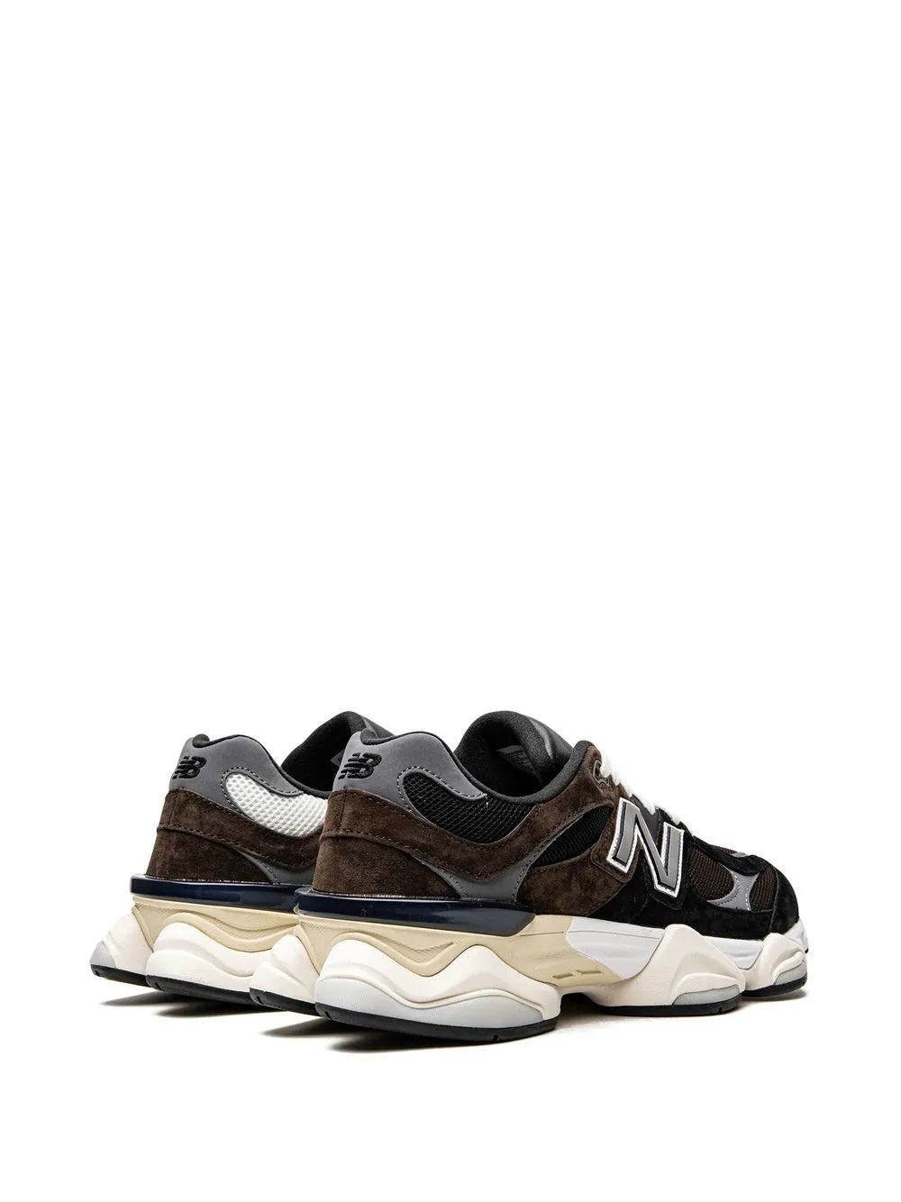 New Balance 9060 Brown Low-Top Sneakers Grazuv Mart