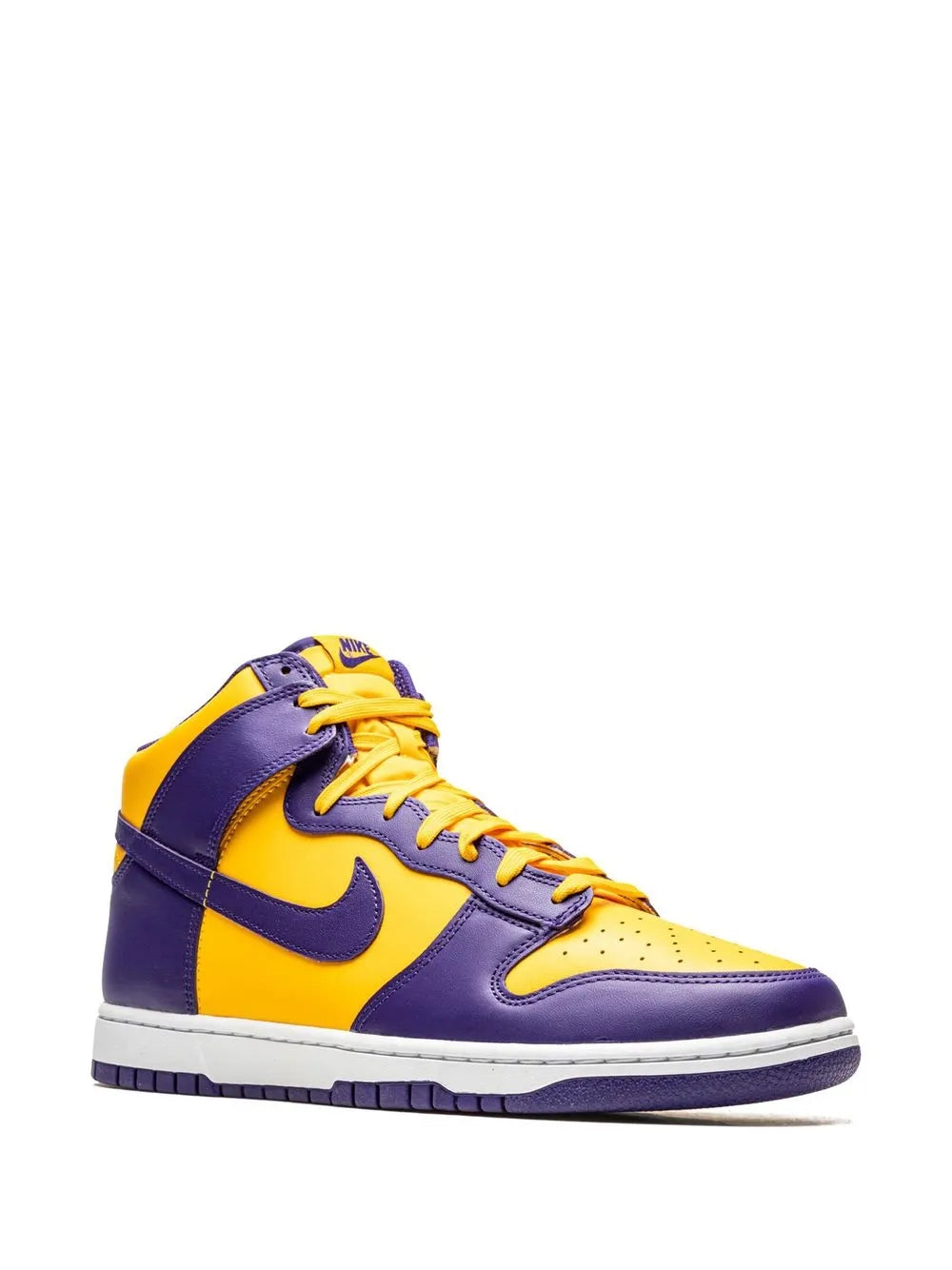Nike Dunk High Retro Lakers Sneakers Grazuv Mart