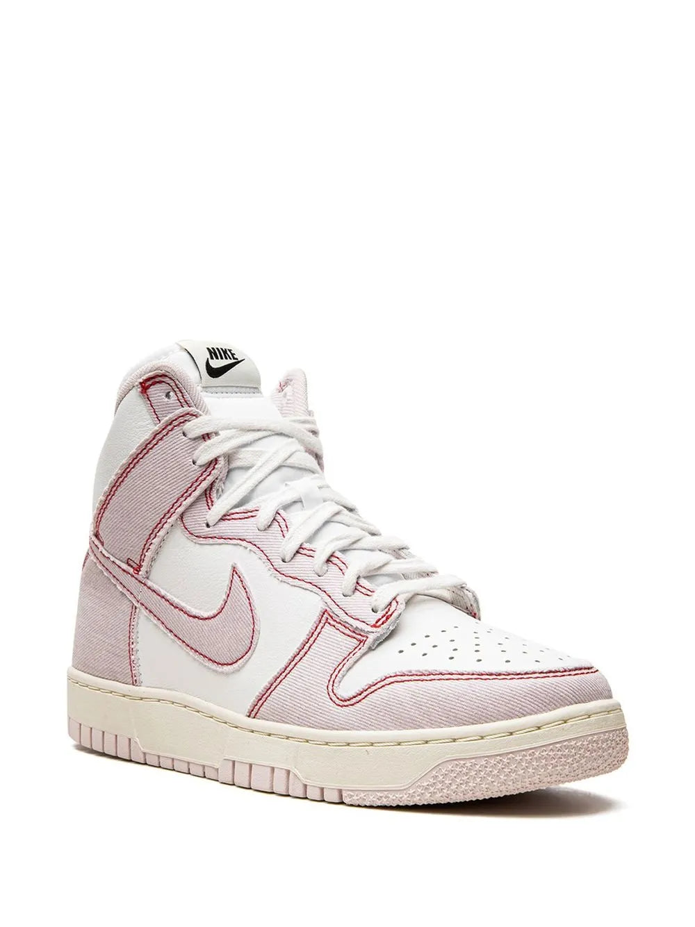 Nike Dunk High 1985 Barely Rose Denim Sneakers Grazuv Mart