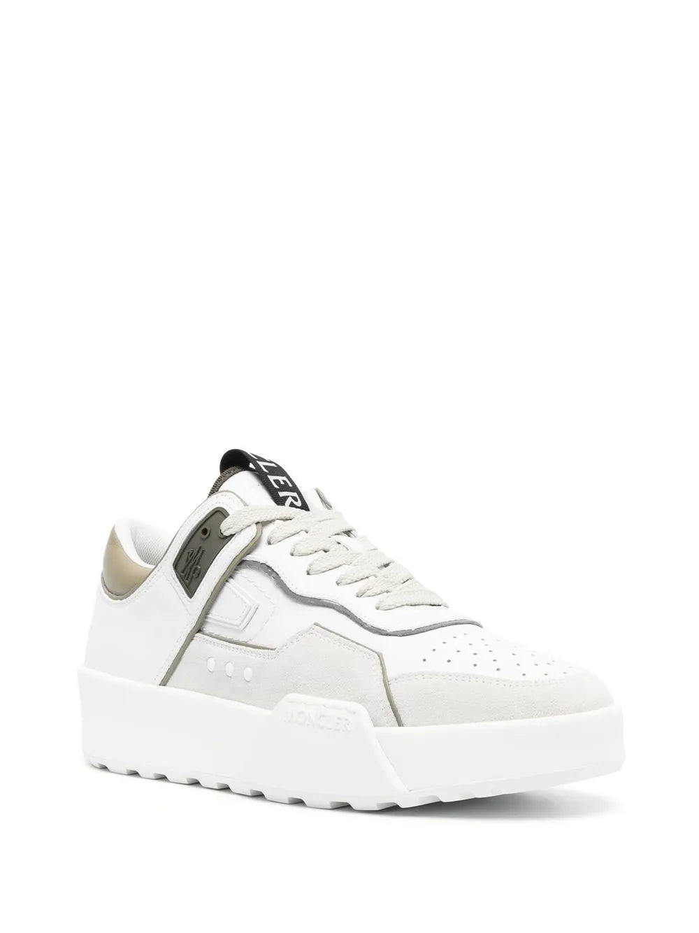 Moncler Logo-Patch Chunky Sneakers Grazuv Mart
