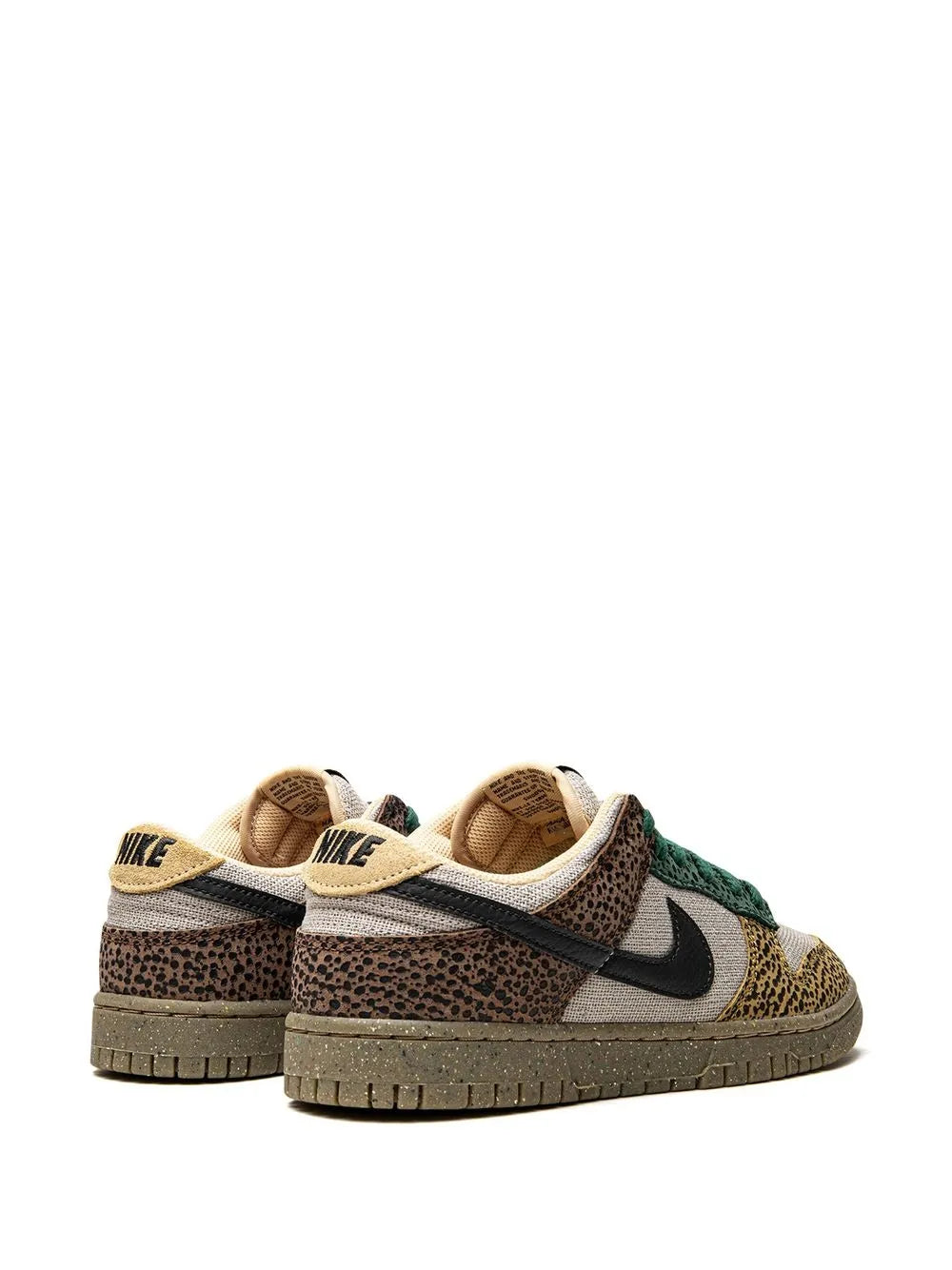 Nike Dunk Low Safari Golden Moss Sneakers Grazuv Mart
