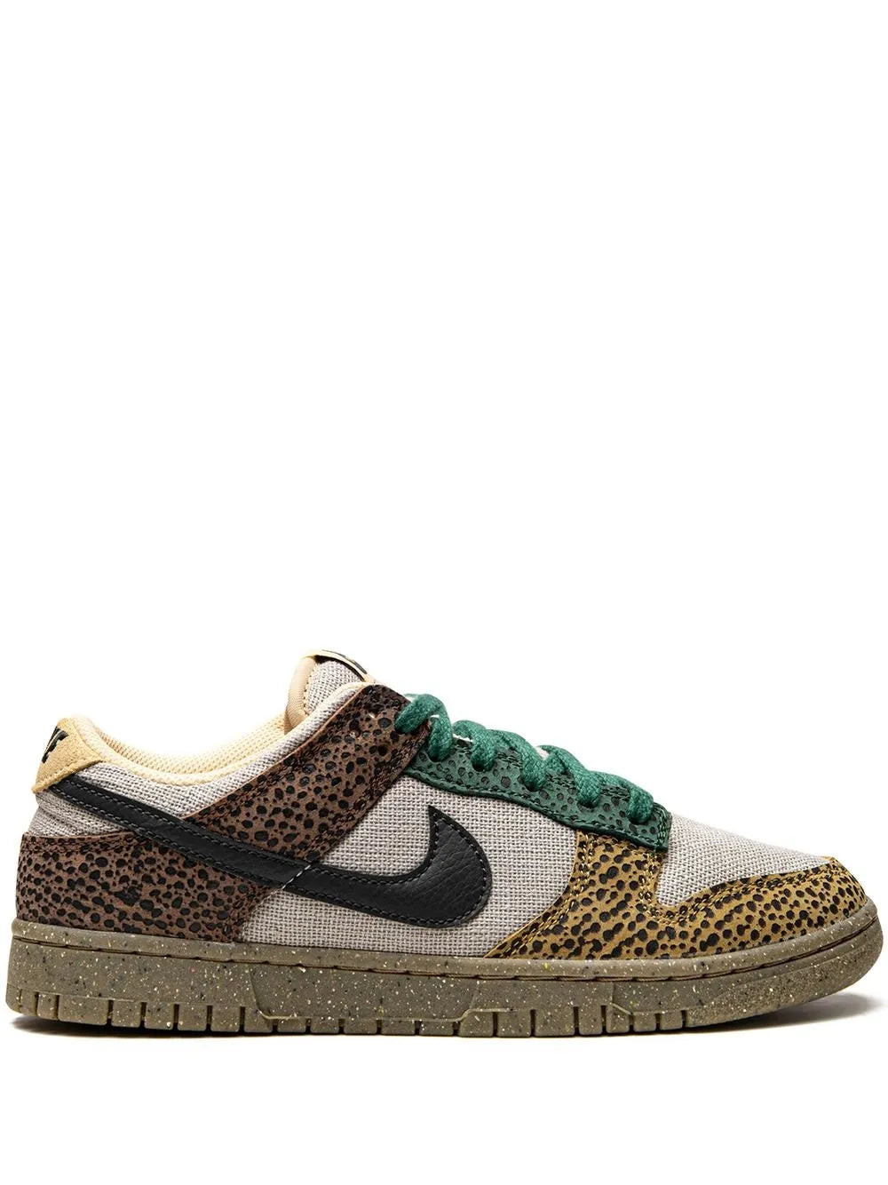 Nike Dunk Low Safari Golden Moss Sneakers Grazuv Mart