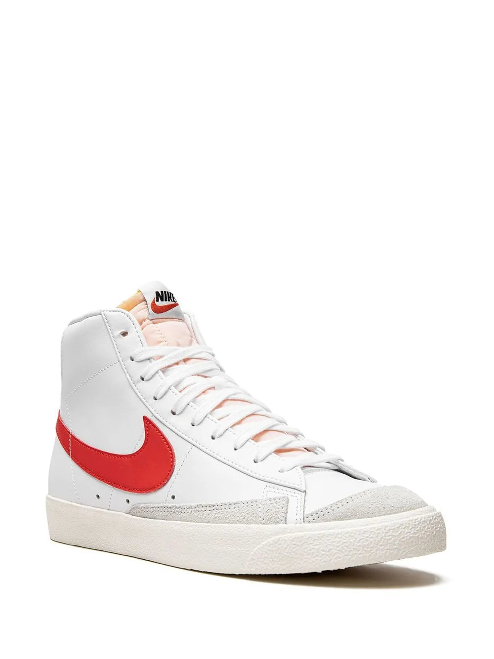 Nike Blazer Mid 77 Vintage Mismatched Swoosh Blue - Red Sneakers Grazuv Mart