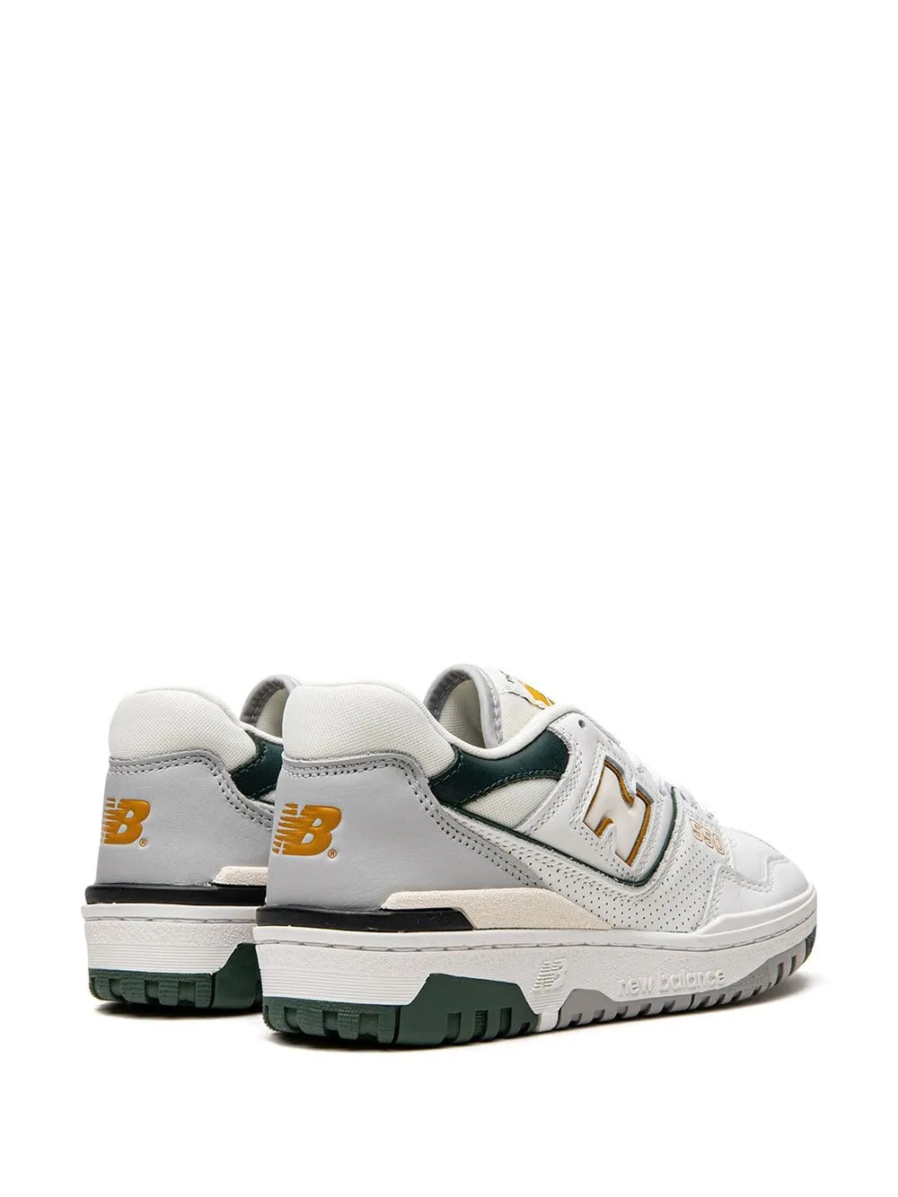 New Balance 550 White/Nightwatch Green Sneakers Grazuv Mart