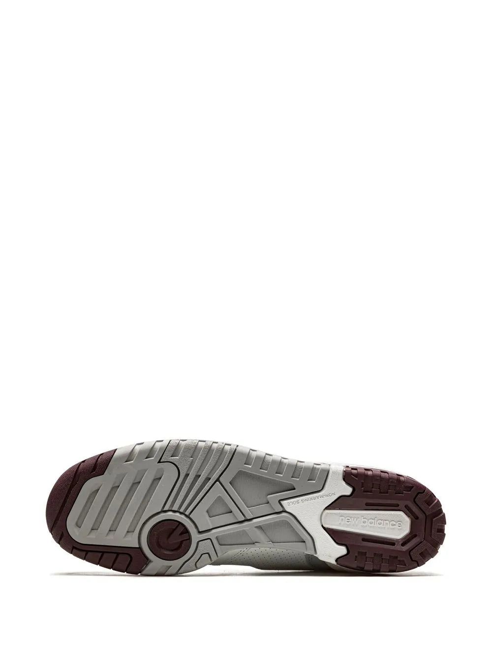 New Balance 550 White/Indigo/Burgundy Sneakers Grazuv Mart