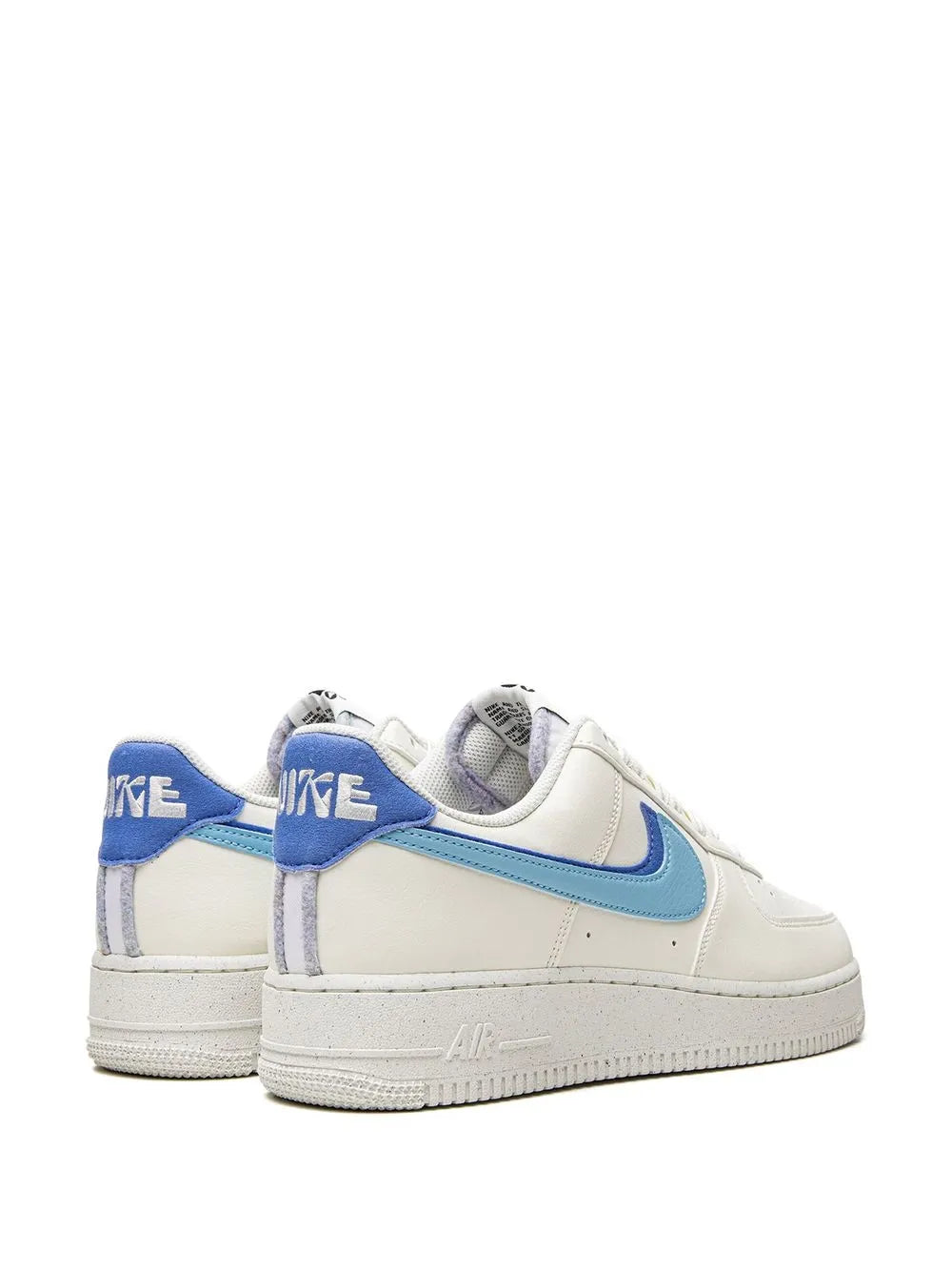 Nike Air Force 1 Double Swoosh - Blue Chill Sneakers Grazuv Mart