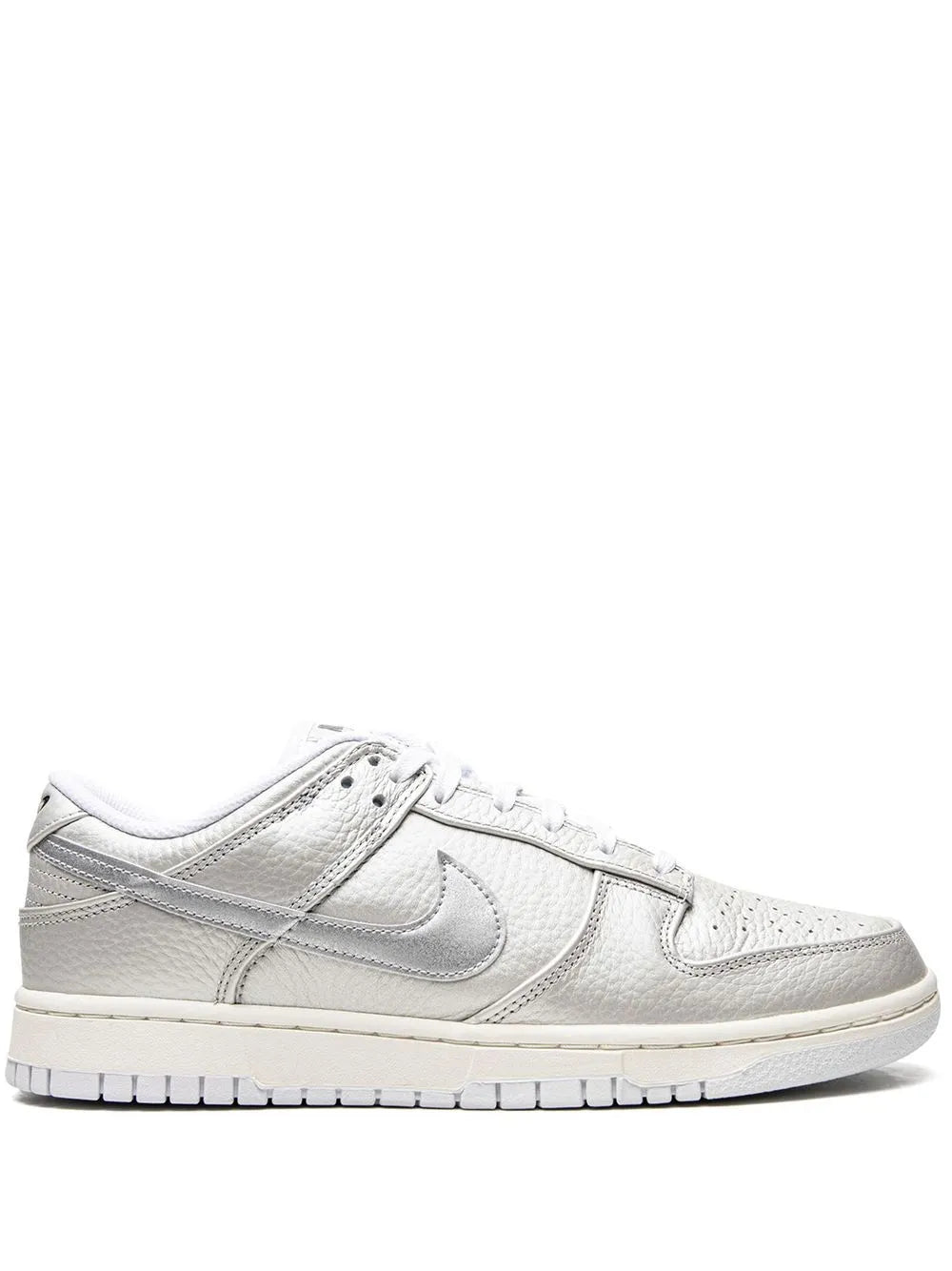 Nike Dunk Low Metallic Silver Sneakers Grazuv Mart