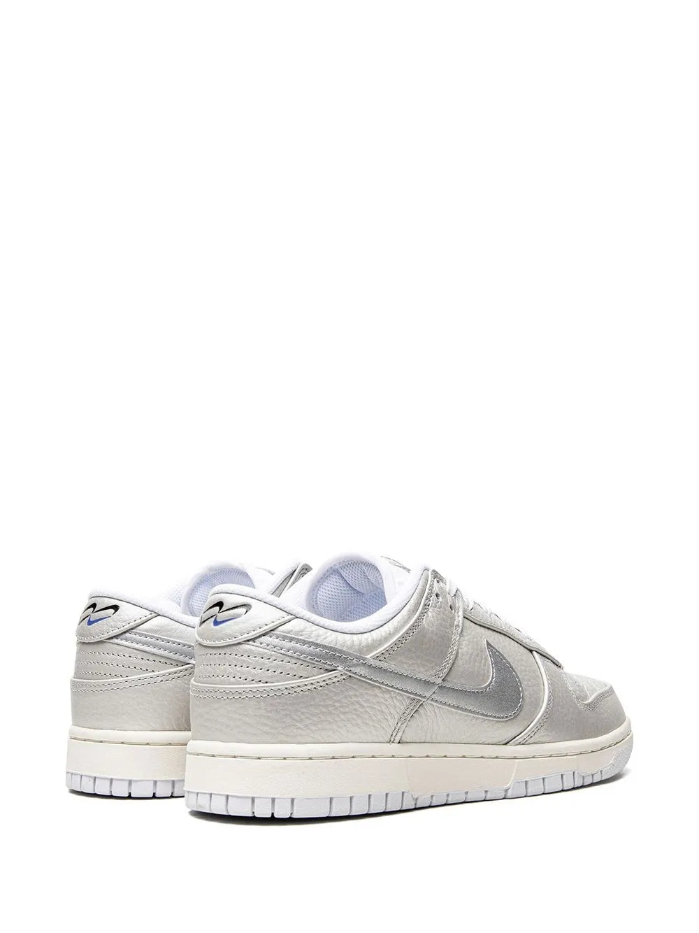 Nike Dunk Low Metallic Silver Sneakers Grazuv Mart