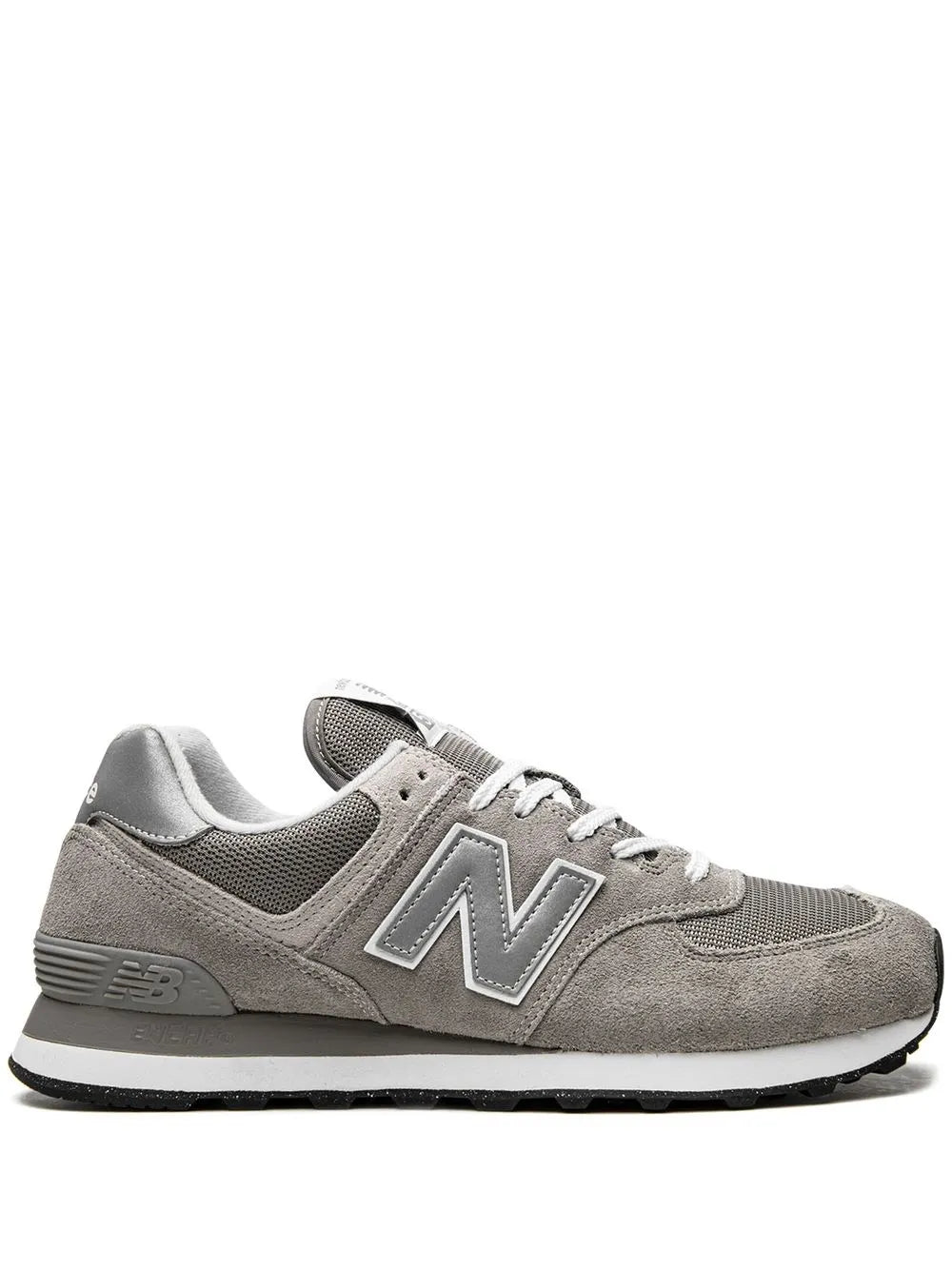 New Balance 574 Core Grey/White/Silver Sneakers Grazuv Mart