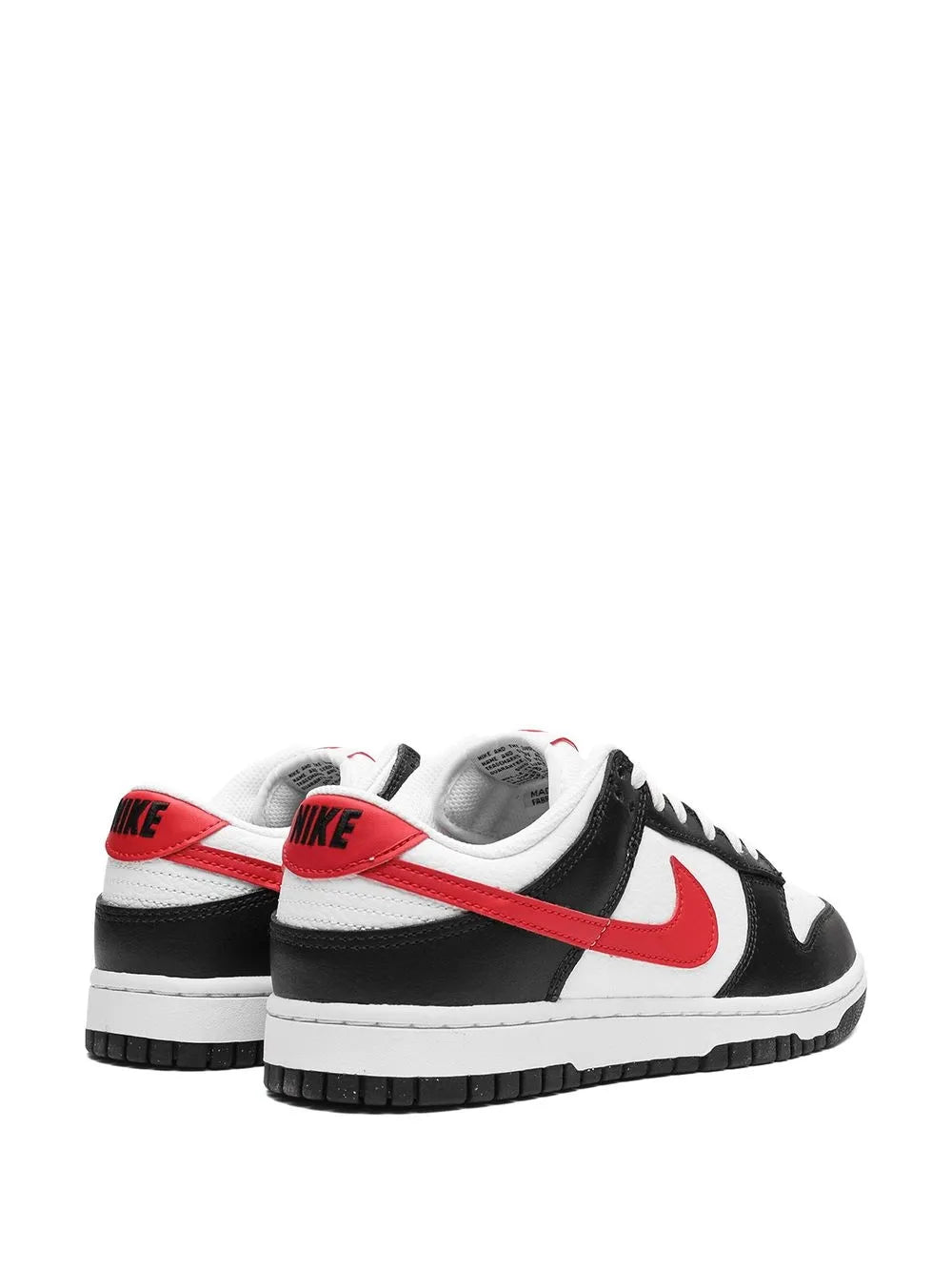 Nike Dunk Low Retro Red Swoosh Panda Sneakers Grazuv Mart