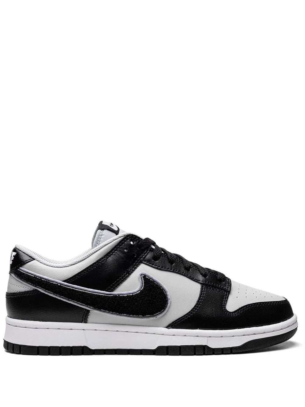 Nike Dunk Low Chenille Swoosh Black Grey Sneakers Grazuv Mart