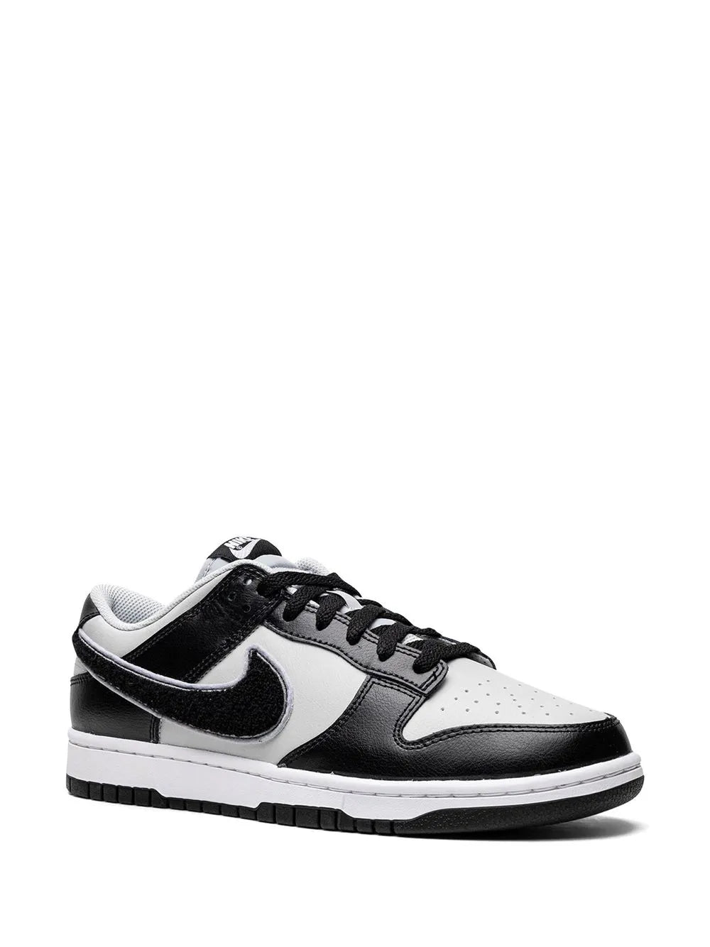 Nike Dunk Low Chenille Swoosh Black Grey Sneakers Grazuv Mart