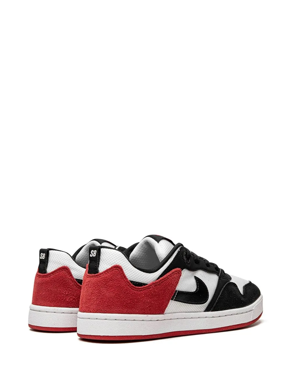 Nike Sb Alleyoop White/Black/University Red Sneakers Grazuv Mart